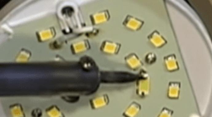 Как отремонтировать светодиодный светильник своими руками Ремонт led панели освещения